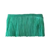 Kód: 38610 Vágott végű  rojt 10 cm hosszú - VERDE / 38610